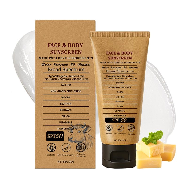 EELHOE Face & Body Tallow Sunscreen SPF 50+