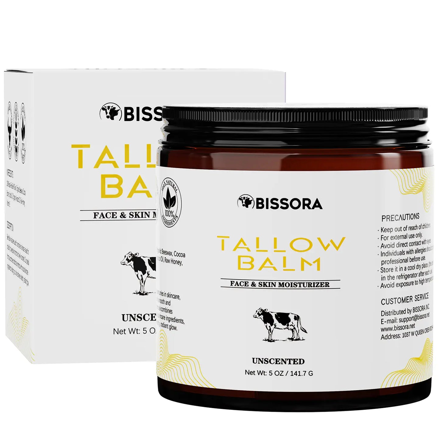 Bissora Tallow Balm Face & Skin Moisturizer