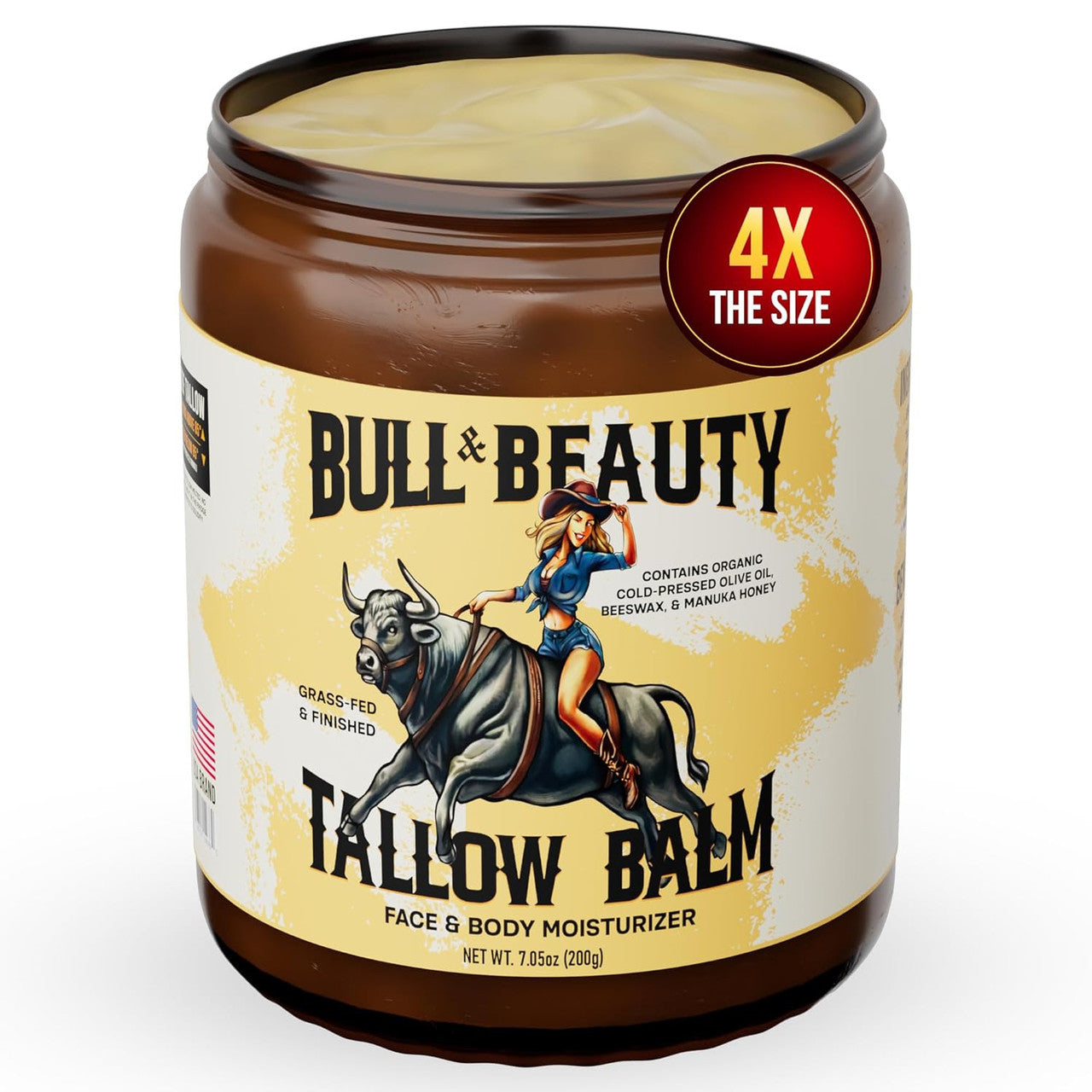 Bull & Beauty Whipped Tallow Face & Body Moisturizer