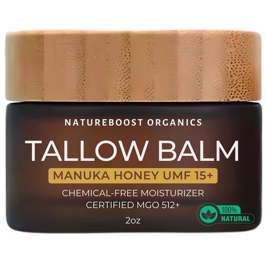 Natureboost Organics Beef Tallow with Manuka Honey UMF 15+ Balm